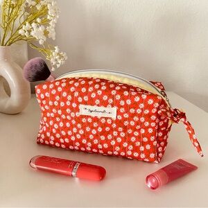 🆕 Floral Makeup bag‎